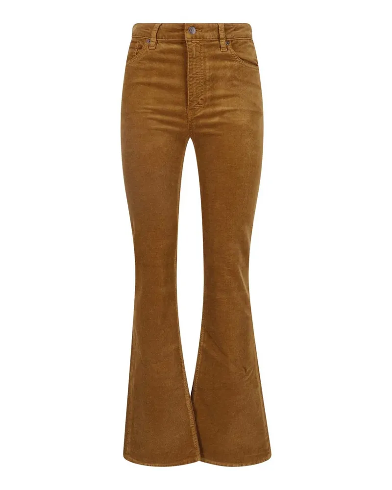 Frame Denim Schlagjeans - Braun Braun