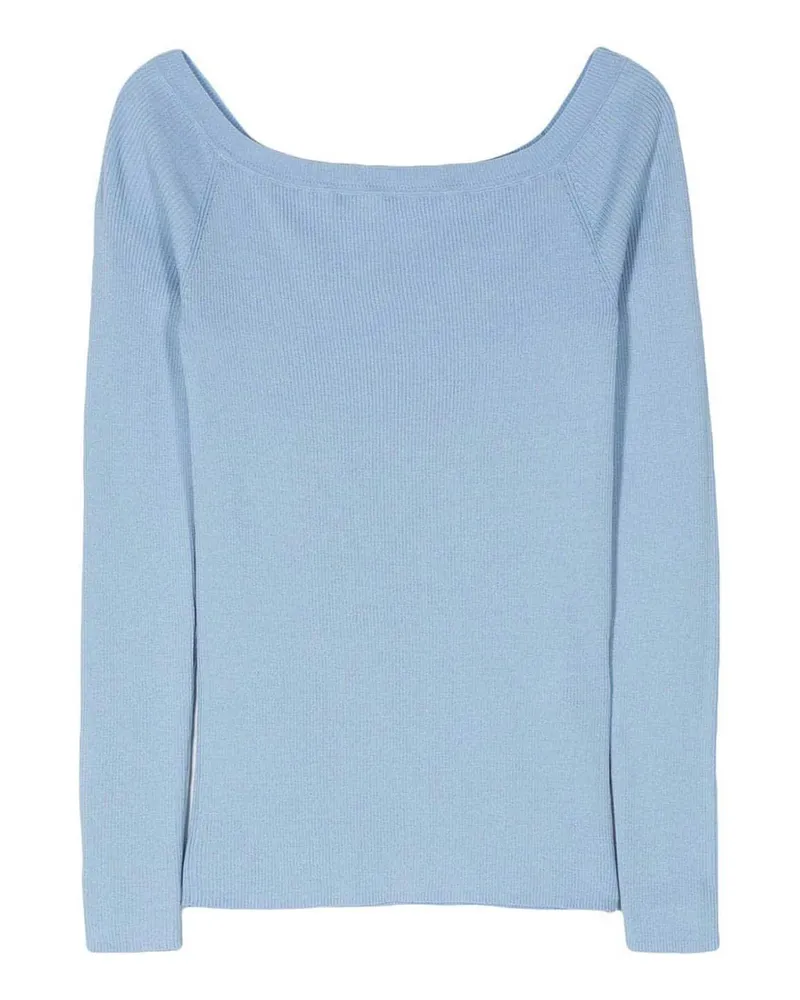 P.A.R.O.S.H. P. A.R. O.S. H. Rundhalspullover - Hellblau Hellblau