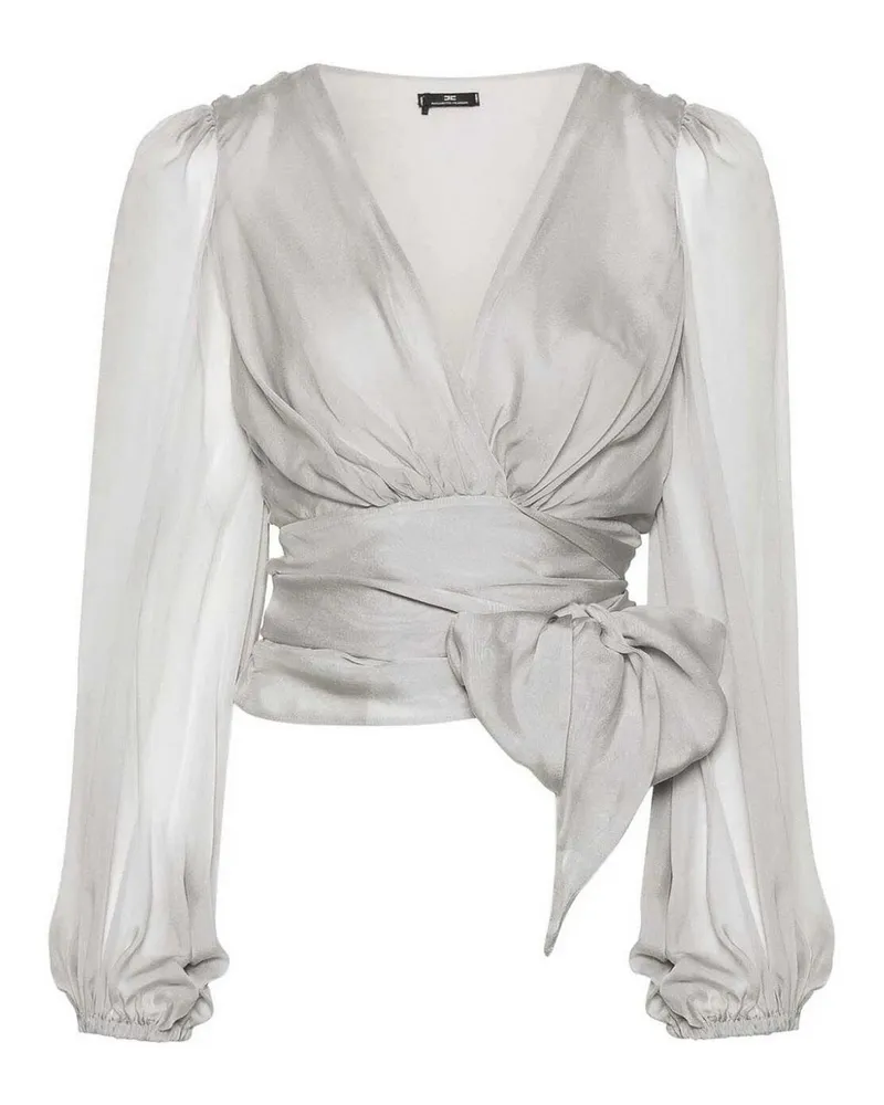 Elisabetta Franchi Hemd - Hellgrau Hellgrau