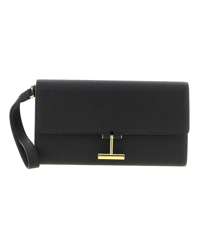Tom Ford Clutch - Schwarz Schwarz