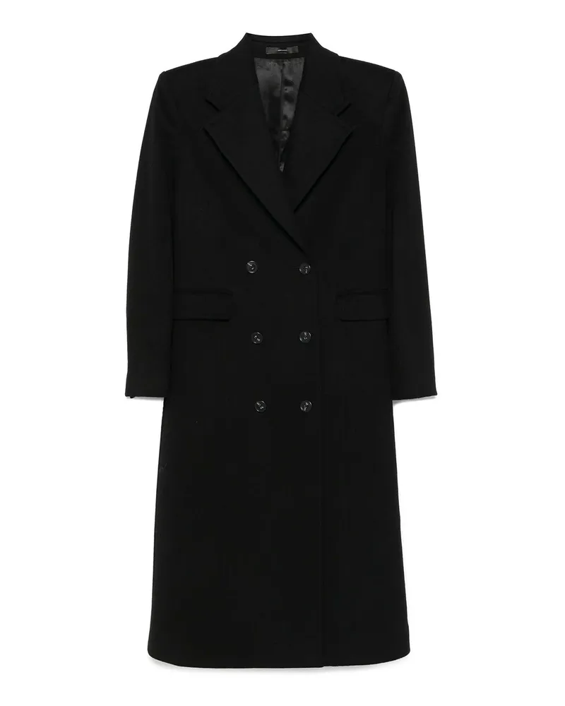 Paul Smith Kurzer Mantel - Schwarz Schwarz