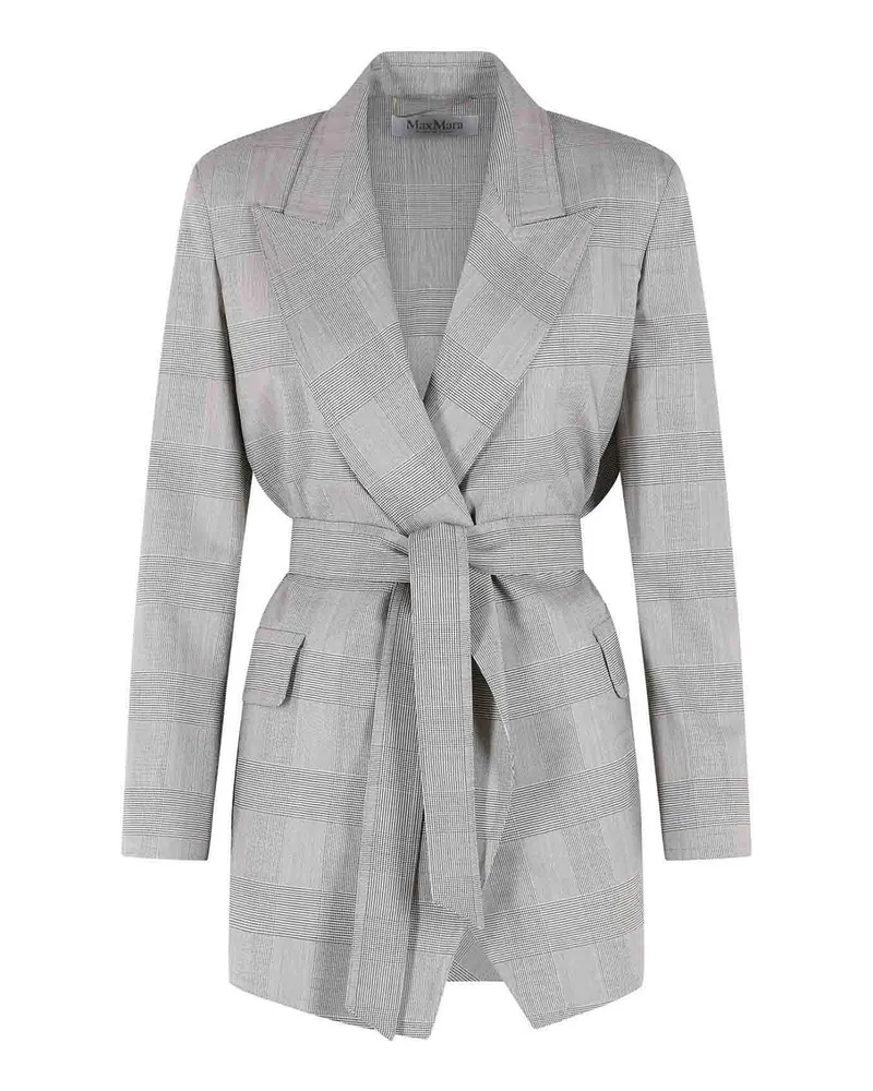 Max Mara Langer Mantel - Grün Grün
