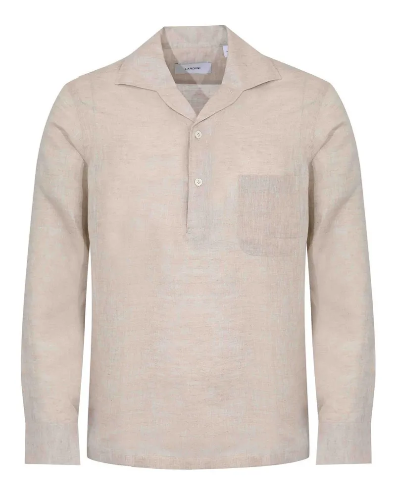 LARDINI Hemd - Beige Beige