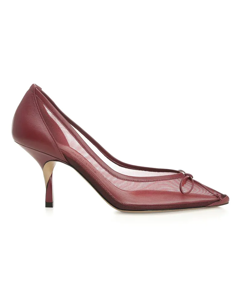 Jacquemus Pumps - Dunkelrot Dunkelrot