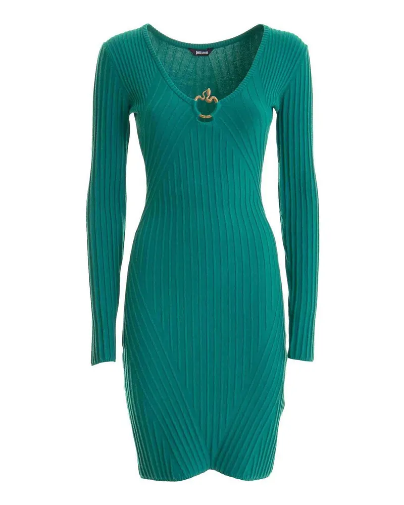 Just Cavalli Knielanges Kleid - Grün Grün