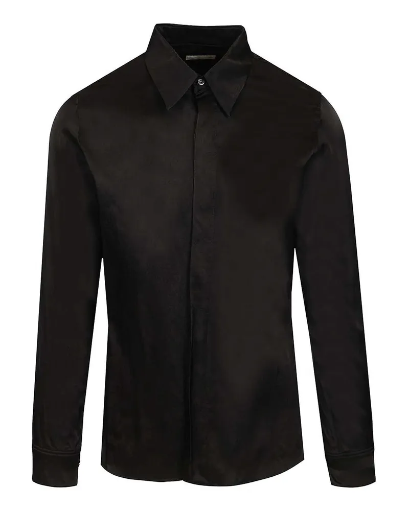 Dries van Noten Hemd - Schwarz Schwarz