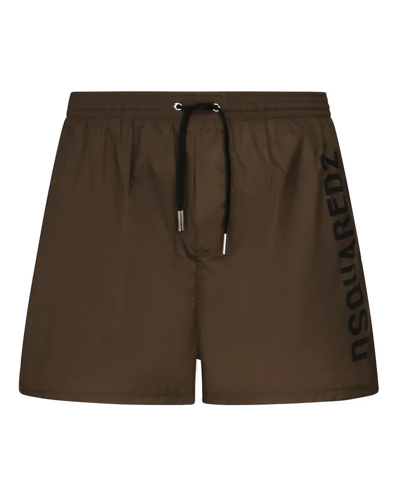 Dsquared2 Badehose - Dunkelgrün Dunkelgrün
