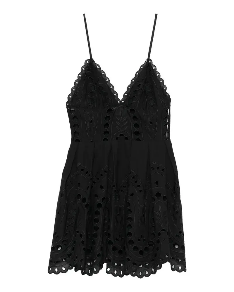 Charo Ruiz Kurzes Kleid - Schwarz Schwarz