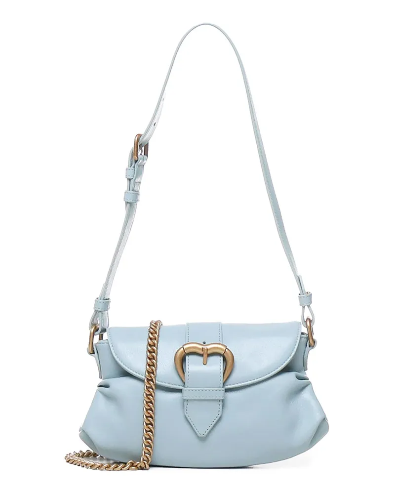 Pinko Schultertasche - Braun Hellblau