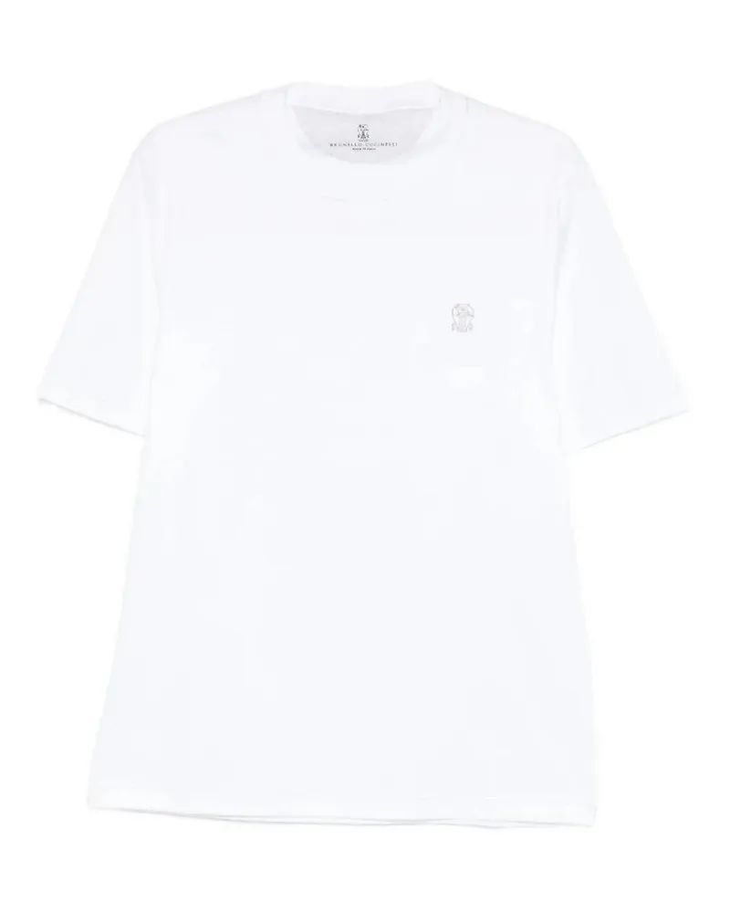Brunello Cucinelli T-Shirt - Weiß Weiß