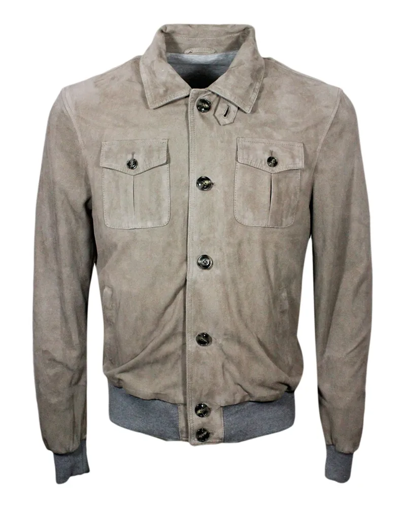 BARBA Casualjacke - Beige Beige