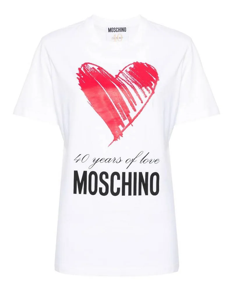 Moschino T-Shirt - Weiß Weiß