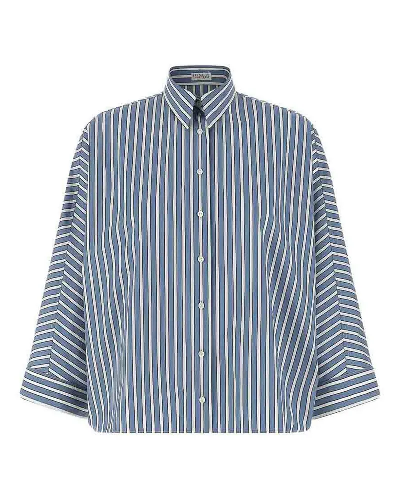 Brunello Cucinelli Hemd - Hellblau Hellblau