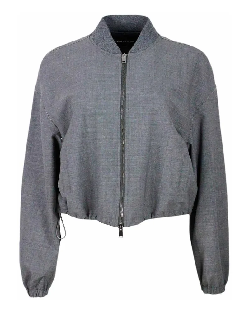 Fabiana Filippi Casualjacke - Grau Grau