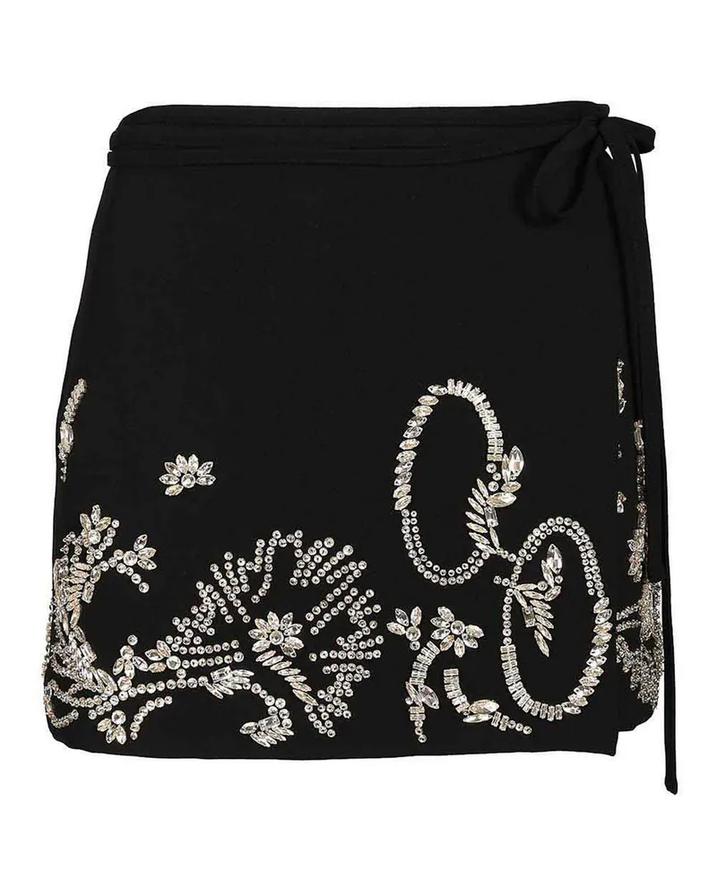 Dries van Noten Minirock - Schwarz Schwarz