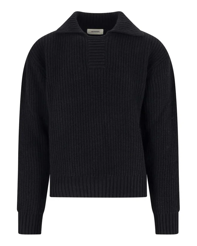 Mfpen Rundhalspullover - Schwarz Schwarz