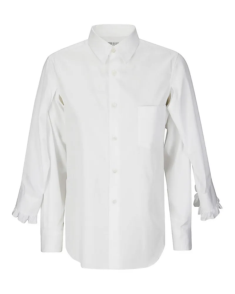 Comme des Garçons Bluse - Weiß Weiß
