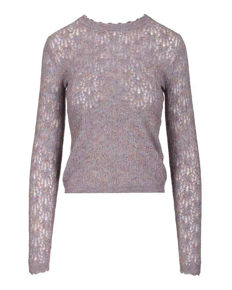 Étoile Isabel Marant Rundhalspullover - Lila Lila