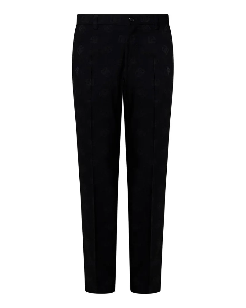 Dolce & Gabbana Formale Hose - Schwarz Schwarz