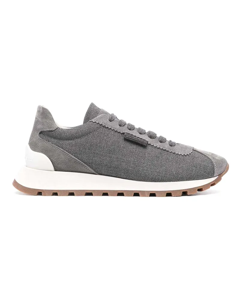 Brunello Cucinelli Sneaker - Grau Grau