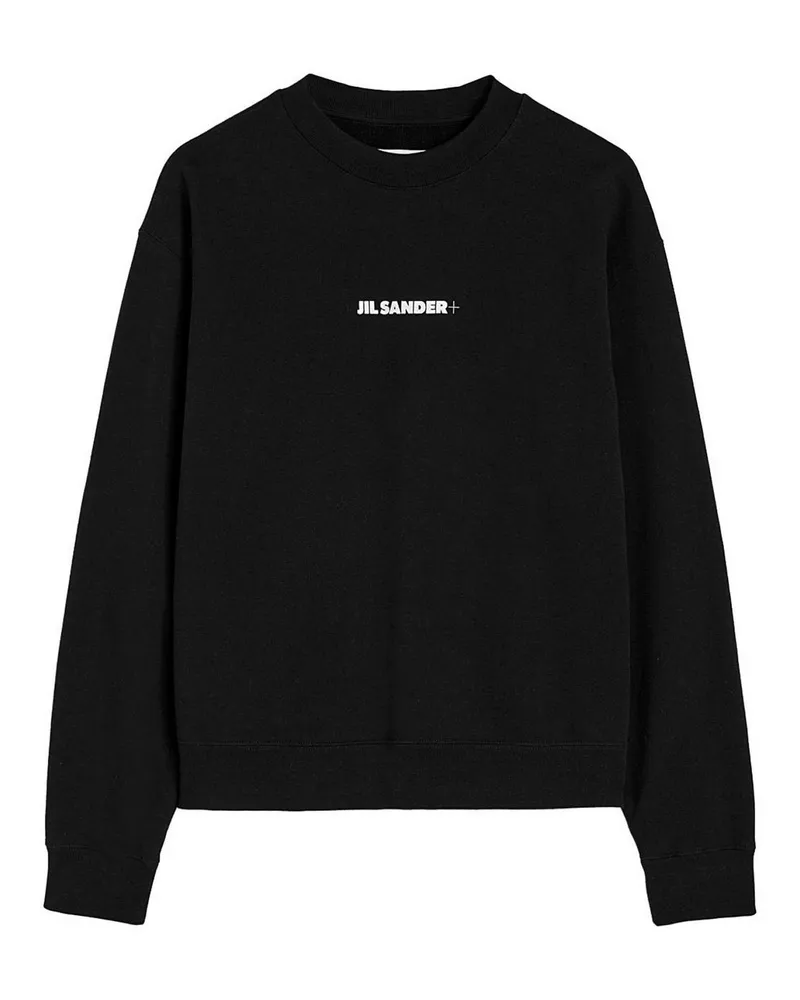 Jil Sander Rundhalspullover - Schwarz Schwarz