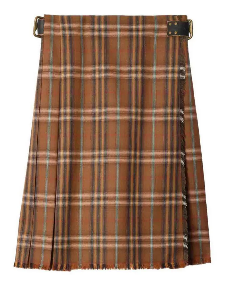 Burberry Midirock - Braun Braun