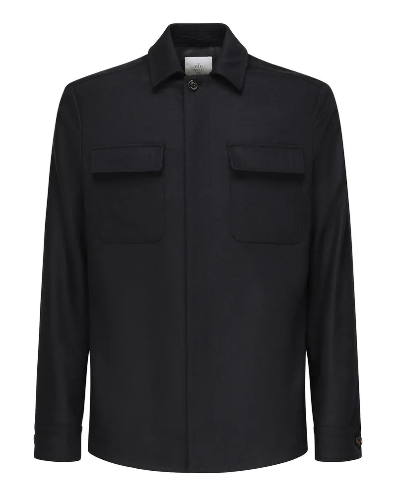 Eleventy Casualjacke - Blau Blau