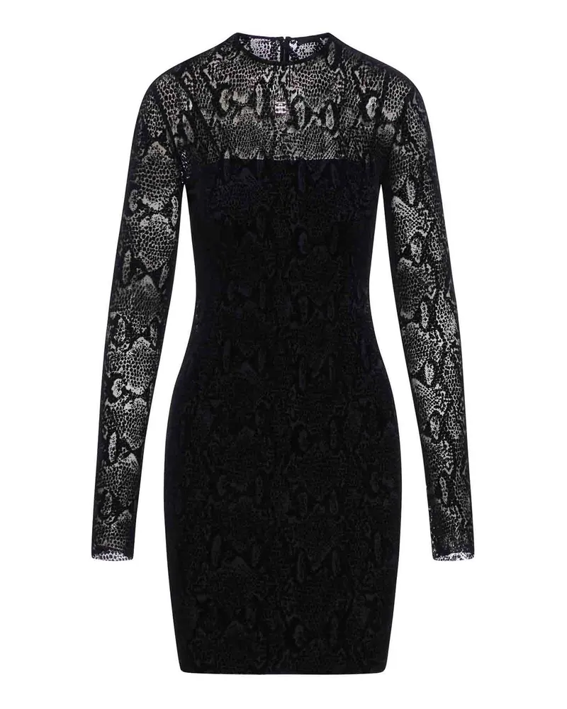 Givenchy Knielanges Kleid - Schwarz Schwarz
