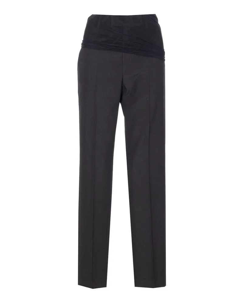 Maison Margiela Casual Hose - Schwarz Schwarz