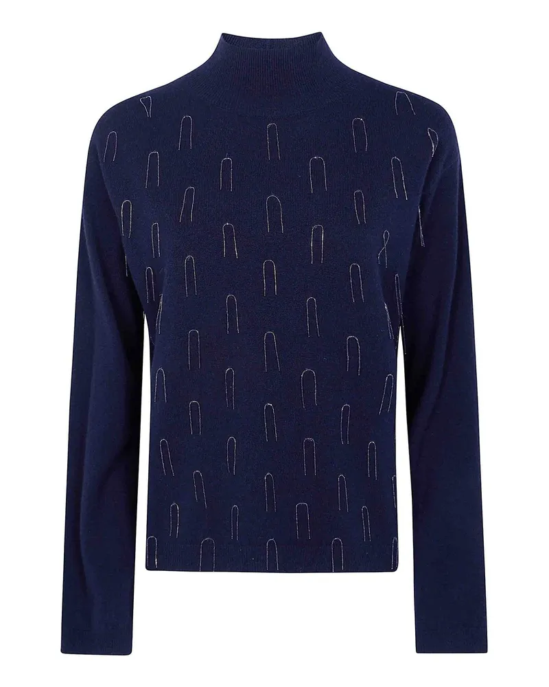 Fabiana Filippi Rollkragenpullover - Blau Blau