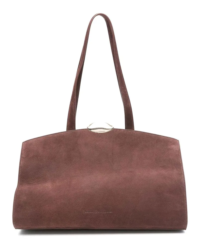 Benedetta Bruzziches Schultertasche - Dunkelrot Dunkelrot