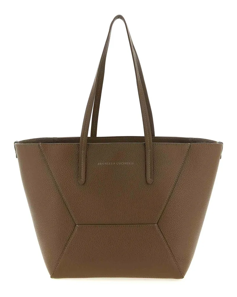 Brunello Cucinelli Schultertasche - Braun Braun