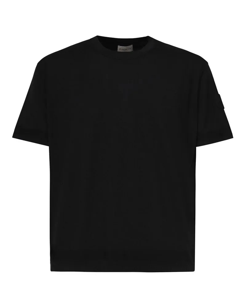 Moncler T-Shirt - Schwarz Schwarz
