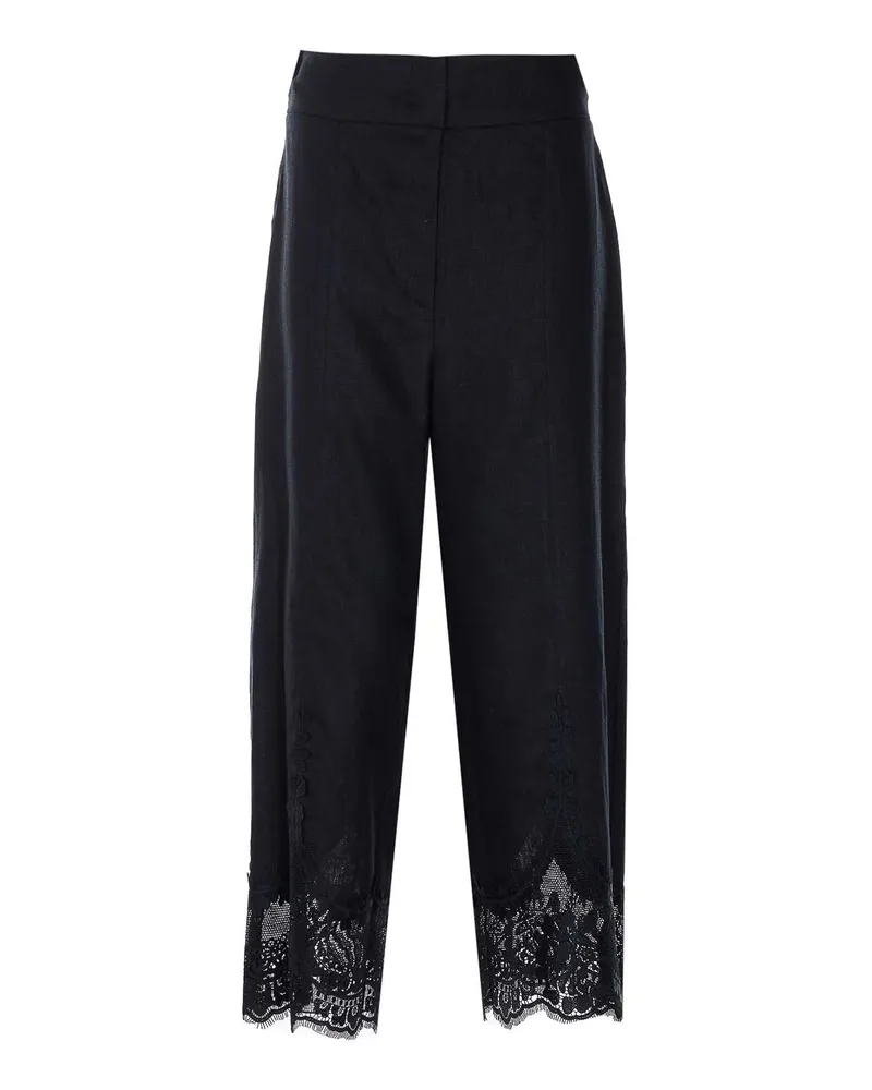 Twin-Set Casual Hose - Schwarz Schwarz