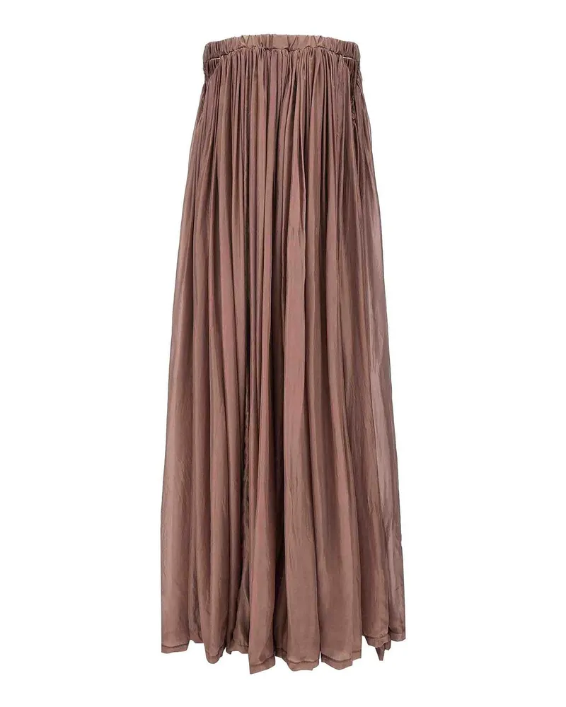 Rick Owens Knielanges Kleid - Nude Nude