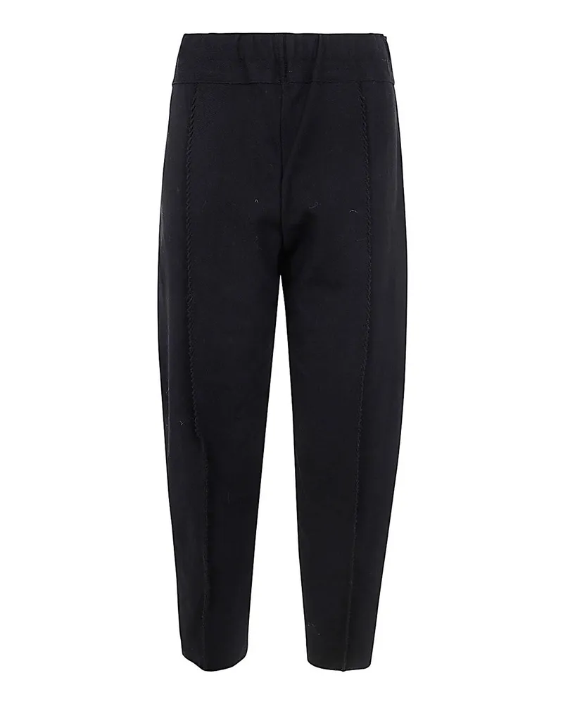 Issey Miyake Casual Hose - Schwarz Schwarz
