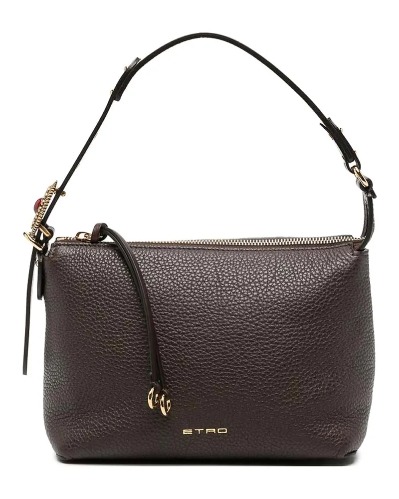 Etro Schultertasche - Braun Braun