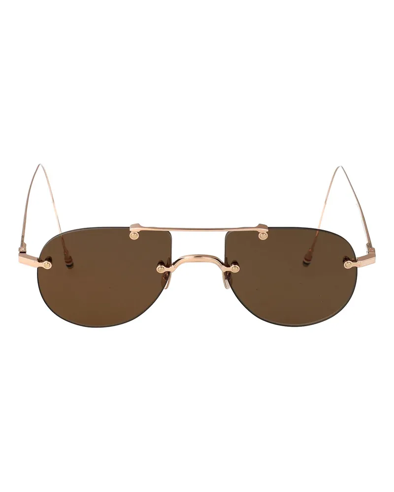 Thom Browne Sonnenbrille - Gold Gold