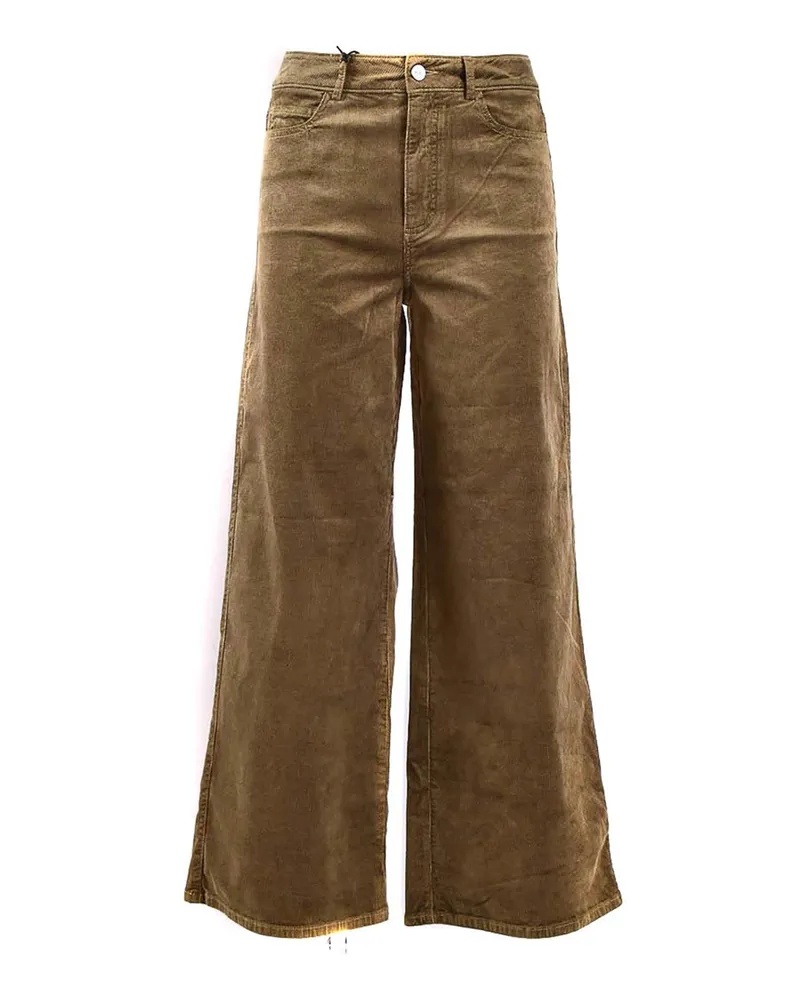 Paige Bootcut Jeans - Grün Grün