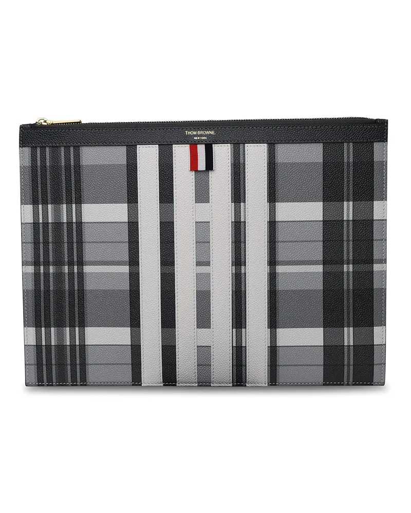 Thom Browne Portemonnaie - Schwarz Schwarz