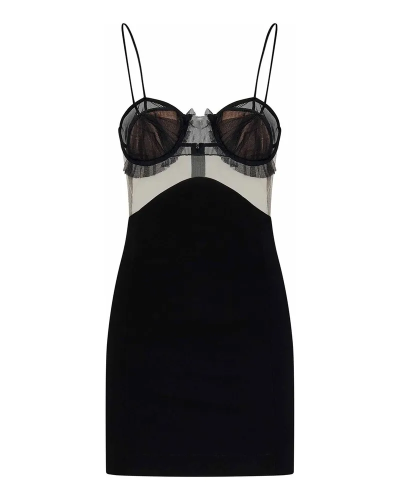 Nensi Dojaka Kurzes Kleid - Schwarz Schwarz