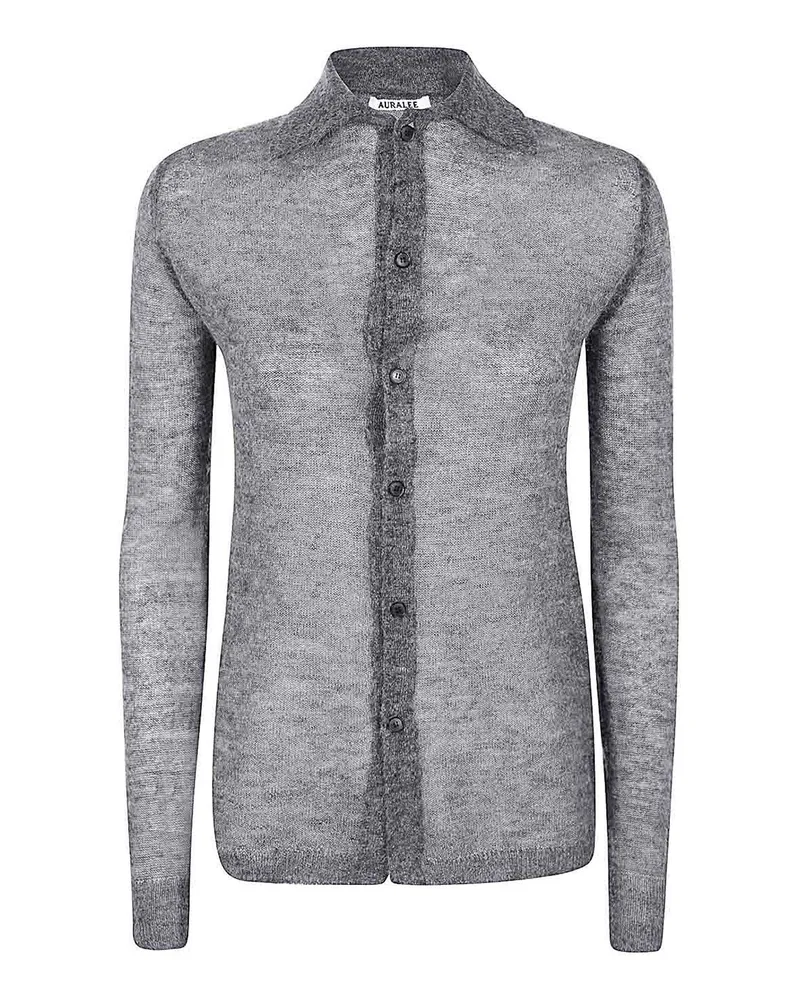 AURALEE Cardigan - Grau Grau