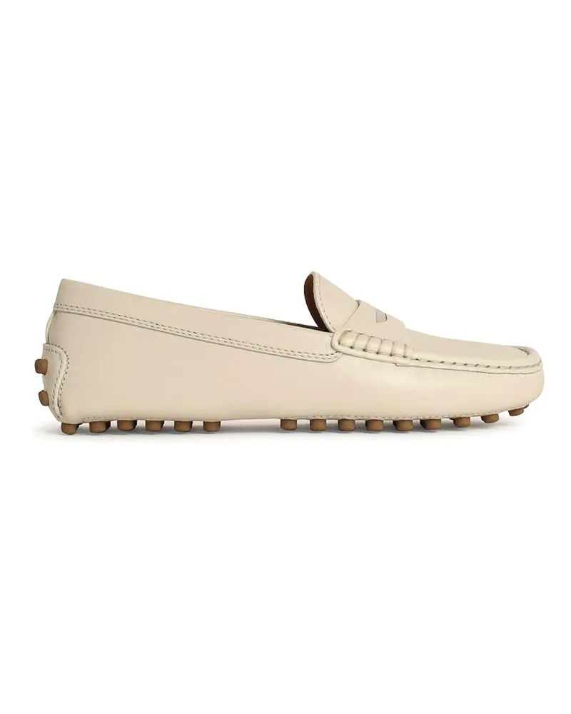 TOD'S Mokassins - Weiß Weiß