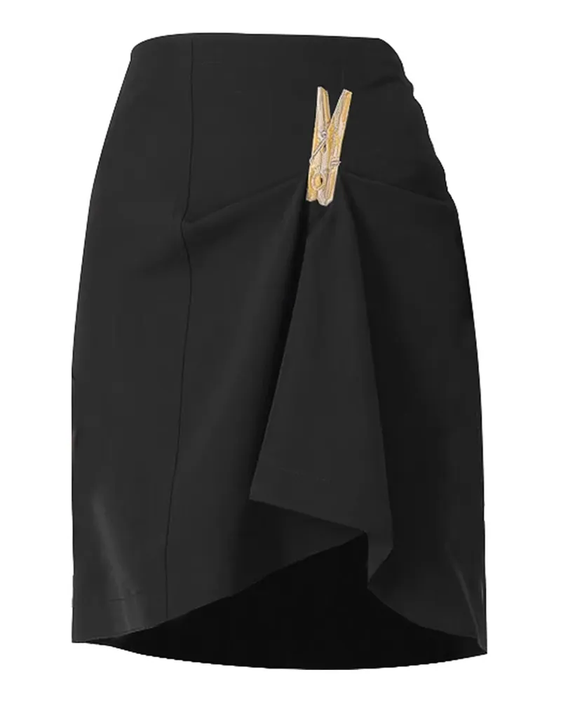 Moschino Midirock - Schwarz Schwarz