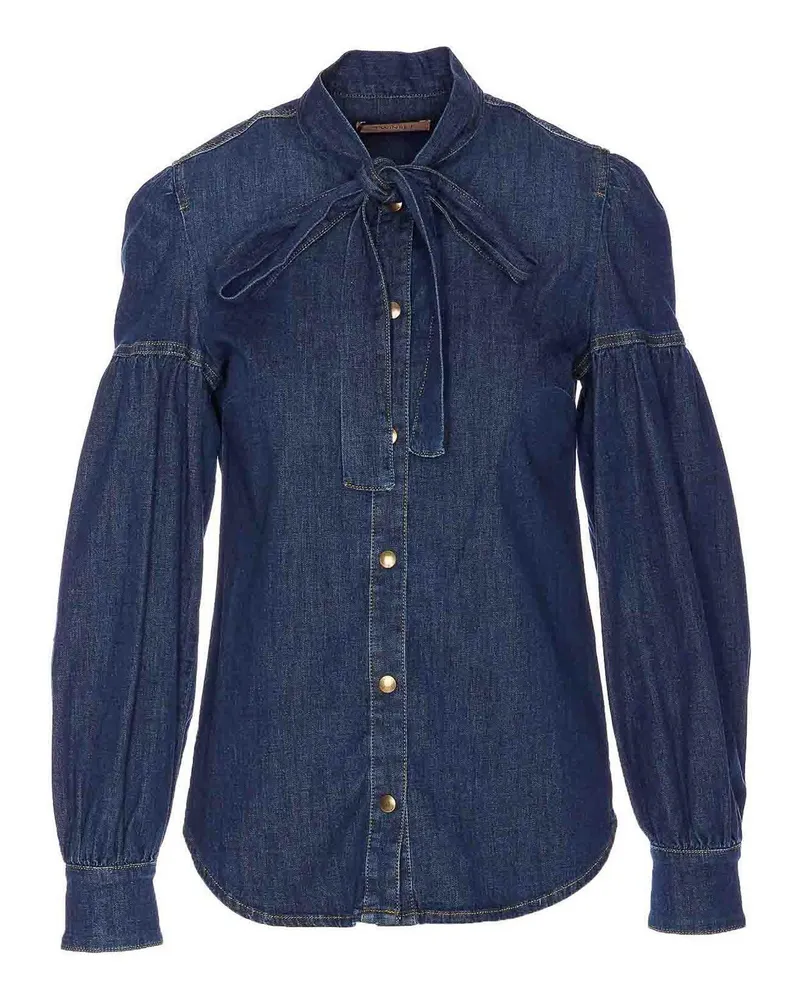 Twin-Set Hemd - Blau Blau
