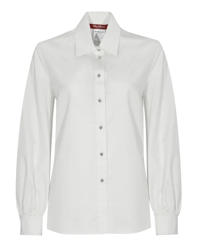 Max Mara Hemd - Weiß Weiß