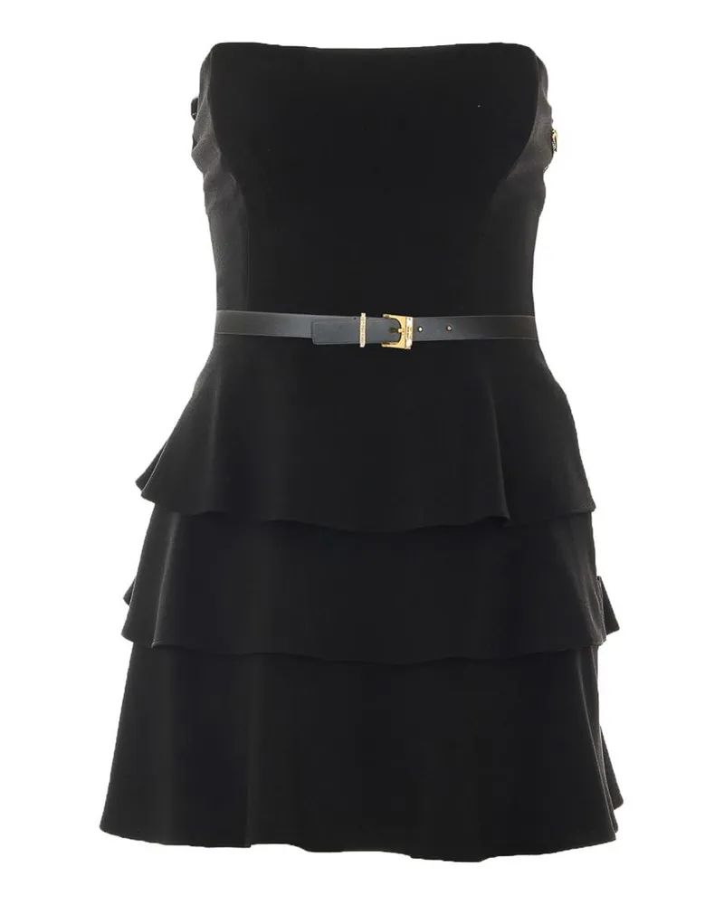 Elisabetta Franchi Kurzes Kleid - Schwarz Schwarz