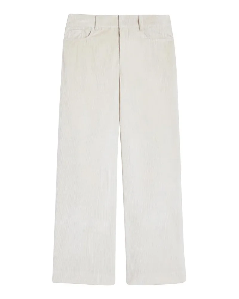 Max Mara Casual Hose - Weiß Weiß