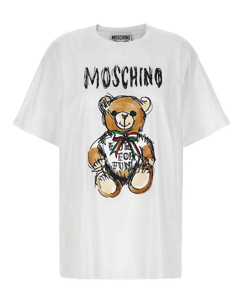 Moschino T-Shirt - Weiß Weiß