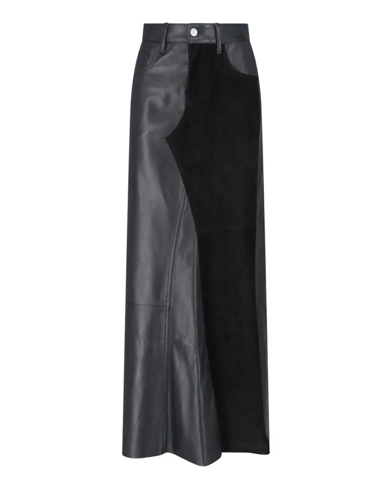 Maison Margiela Langer Rock - Schwarz Schwarz